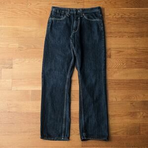 Y2K Artful Dodger Embroidered Jeans Mens 32 Baggy Skate Streetwear Jesse Pinkman